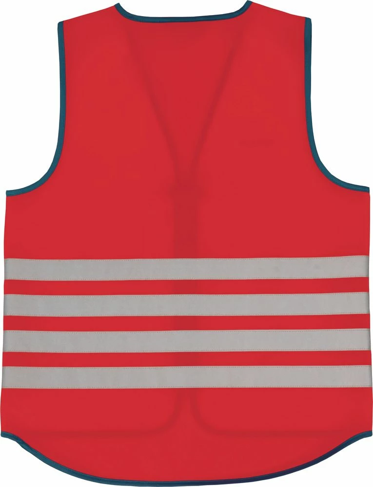 ECykelhjelm.dk Abus Advarselvest Lumino Day I Rød 4 ECykelhjelm.dk Abus Advarselvest Lumino Day I Rød - Billede 2