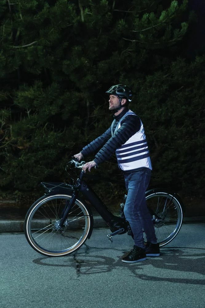 ECykelhjelm.dk Abus Advarselvest Lumino Urban I Sølv 6 ECykelhjelm.dk Abus Advarselvest Lumino Urban I Sølv - Billede 4