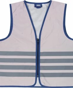 ECykelhjelm.dk Abus Advarselvest Lumino Urban Til Børn I Sølv