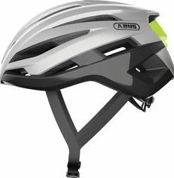 Abus StormChaser Gleam Silver, Cykelhjelm