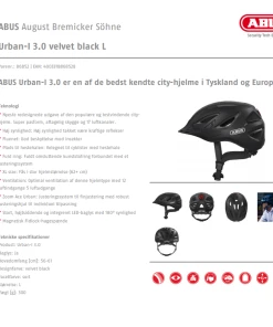 Abus Urban-I 3.0 Polar White Cykelhjelm 12 Abus Urban-I 3.0 Polar White Cykelhjelm -Deals Cykelhjelm til landevej Store abus urban i 30 polar white cykelhjelm