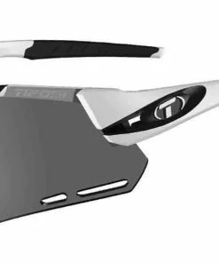 Tifosi Alliant White/Black Smoke/rød/klar