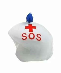 Ambulance LED Hjelmbetræk Fra CoolCasc -Deals Cykelhjelm til landevej Store ambulance led hjelmbetraek fra coolcasc 3