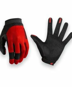 Bluegrass Cykelhandsker React I Rød