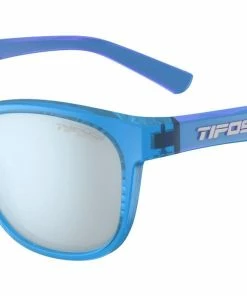 Cykelbriller Tifosi Swank Crystal Sky Blue, Smoke Bright Blue