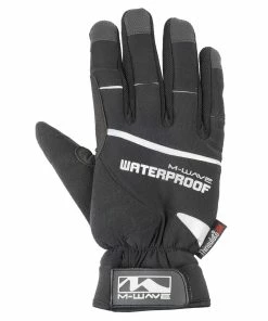Cykelhandsker M-WAVE "ALASKA-GEL", Vind- Og Vandafvisende.