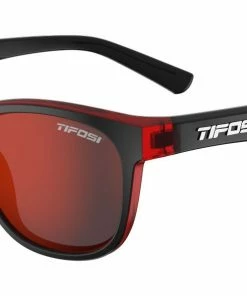 Fra Tifosi Swank Crimson/Onyx, Smoke Red Cykelbriller