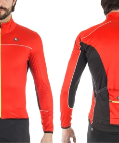 Giordana Jakke Fusion Rød Str. 4XL