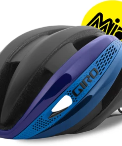 Giro Synthe Mips Cykelhjelm, Mat Sort/blå/lilla