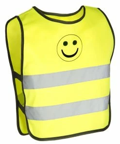 ECykelhjelm.dk Gul Refleksvest M. Motiv, Børn