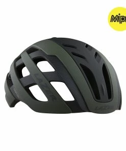 Lazer Cykelhjelm Century MIPS Mat Mørkegrøn +led