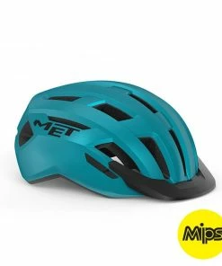MET Cykelhjelm Allroad MIPS Teal Blå/Matt