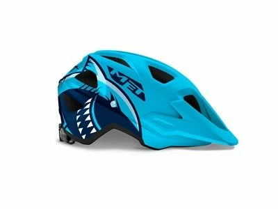 MET Cykelhjelm Eldar Blue Shark/Matt 4 MET Cykelhjelm Eldar Blue Shark/Matt - Billede 2
