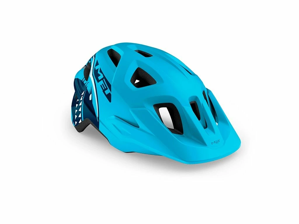 MET Cykelhjelm Eldar Blue Shark/Matt 3 MET Cykelhjelm Eldar Blue Shark/Matt