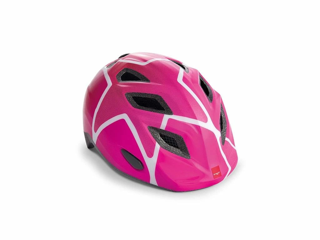 MET Cykelhjelm Elfo Pink Stars/Glossy 3 MET Cykelhjelm Elfo Pink Stars/Glossy