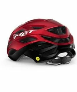 MET Cykelhjelm Estro MIPS Red Black Metallic/Glossy -Deals Cykelhjelm til landevej Store met cykelhjelm estro mips red black metallicglossy 2