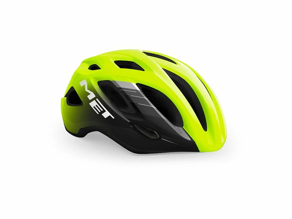 MET Cykelhjelm Road IDOLO - Safety Yellow Black/Glossy 3 MET Cykelhjelm Road IDOLO - Safety Yellow Black/Glossy