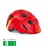 MET Hooray Red Zebra/Glossy - Børnecykelhjelm -Deals Cykelhjelm til landevej Store met hooray red zebraglossy boernecykelhjelm