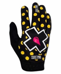 MUC-OFF Cykelhandsker Mtb Polka I Gul