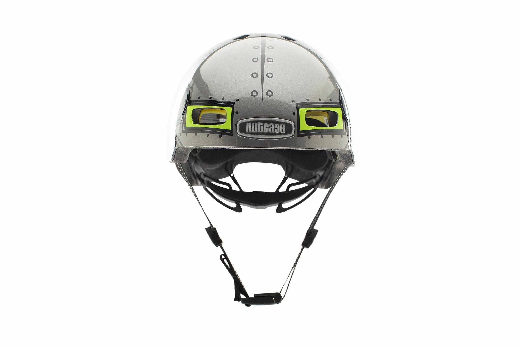 Nutcase Little Nutty Robo Boy Gloss MIPS 6 Nutcase Little Nutty Robo Boy Gloss MIPS - Billede 4