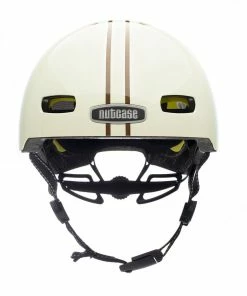 Nutcase Street Leather Bound Stripe Goss MIPS -Deals Cykelhjelm til landevej Store nutcase street leather bound stripe goss mips 2