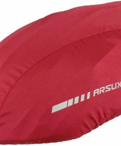 ECykelhjelm.dk Rød Vandtæt Hjelmbetræk