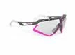 Rudy Project Defender Cykelbrille, Pyombo/Bumber Fuxia/Linse Sort