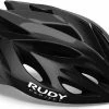Rudy Project Rush, Shiny Black/Titanium -Deals Cykelhjelm til landevej Store rudy project rush shiny black