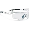 Rudy Project Tralyx Cykelbrille, Blank Hvid/sort -Deals Cykelhjelm til landevej Store rudy project tralyx cykelbrille blank