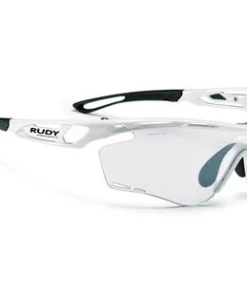 Rudy Project Tralyx Cykelbrille, Blank Hvid/sort