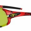 Tifosi Sledge Crystal Red Clarion Yellow/AC Red/Clear -Deals Cykelhjelm til landevej Store sledge crystal red clarion yellow ac red clear