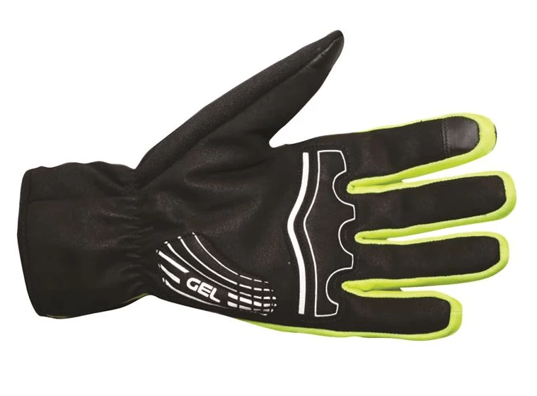 ALE Sort/gul Vinterhandske Fra Alé 4 ALE Sort/gul Vinterhandske Fra Alé - Billede 2