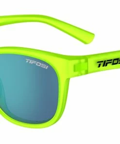 Tifosi Swank Satin Electric Green, Blue Smoke