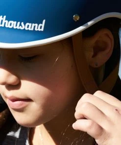 Thousand JR Blazing Blue Cykelhjelm -Deals Cykelhjelm til landevej Store thousand jr blazing blue cykelhjelm 5