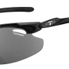 Tifosi Tyrant 2.0 Mat Sort Cykelbrille Med Smoke/rød/klar Linser -Deals Cykelhjelm til landevej Store tifosi tyrant 20 mat sort cykelbrille