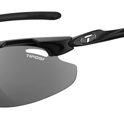 Tifosi Tyrant 2.0 Mat Sort Cykelbrille Med Smoke/rød/klar Linser
