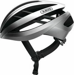 Abus Gleam Silver Aventor Cykelhjelm