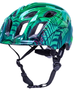 KALI Chakra Child Lighted Jungle Grøn - Cykelhjelm