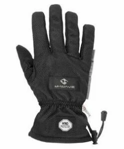 M-Wave GEL-CYKELHANDSKER BESKYTTELSE FULL-FINGER Sort -Deals Cykelhjelm til landevej Store gel cykelhandsker beskyttelse full finger sort 1