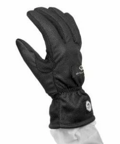 M-Wave GEL-CYKELHANDSKER BESKYTTELSE FULL-FINGER Sort -Deals Cykelhjelm til landevej Store gel cykelhandsker beskyttelse full finger sort 2