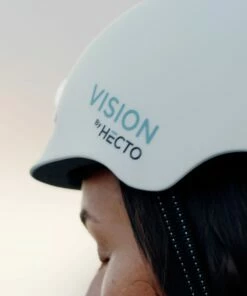 Hecto+ Vision M. Indbygget Lys Hvid - Cykelhjelm -Deals Cykelhjelm til landevej Store hecto vision m indbygget lys hvid cykelhjelm 3