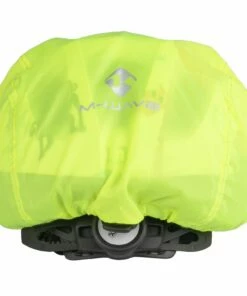 M-Wave Hjelmbetræk Til Børn - Neon Gul -Deals Cykelhjelm til landevej Store hjelmbetraek til boern neon gul 2