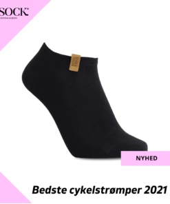 IZ Sock Copenhagen - Cykelstrømper I Bambus, Sort