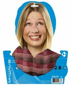 M-WAVE - Lilla Firkantet - Halsedisse / Onesize -Deals Cykelhjelm til landevej Store m wave lilla firkantet halsedisse 1