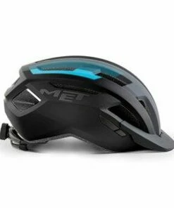 MET Active/Crossover Allroad - Black Cyan/Matt- Cykelhjelm -Deals Cykelhjelm til landevej Store met activecrossover allroad black cyanmatt 2