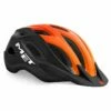 MET Cykelhjelm Crossover Black Orange/Glossy 1 MET Cykelhjelm Crossover Black Orange/Glossy -Deals Cykelhjelm til landevej Store met cykelhjelm crossover black orangeglossy