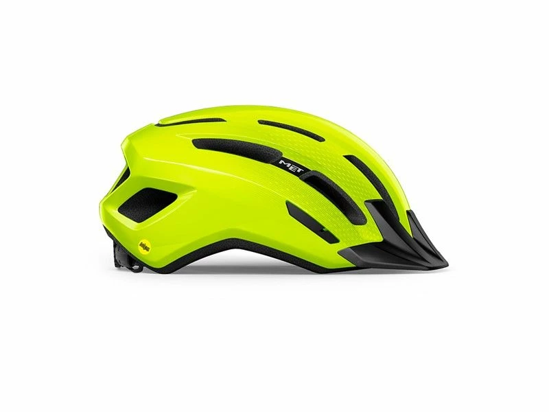 MET Cykelhjelm Downtown MIPS Safety Yellow/Glossy 4 MET Cykelhjelm Downtown MIPS Safety Yellow/Glossy - Billede 2