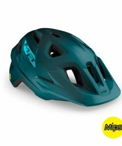 MET Cykelhjelm Echo MIPS Petrol Blue/Matt