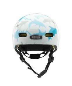 Nutcase Baby Nutty Baby Shark Gloss MIPS -Deals Cykelhjelm til landevej Store nutcase baby nutty baby shark gloss mips 3