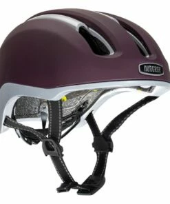 Nutcase Vio Adventure Plum MIPS - Cykelhjelm -Deals Cykelhjelm til landevej Store nutcase vio adventure plum mips cykelhjelm 1